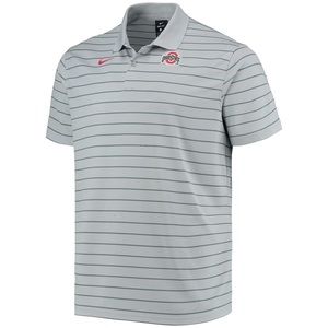Nike Ohio State Buckeyes Gray 2021 Early Season Victory Coaches Performance Polo